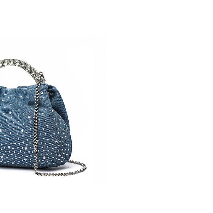 AD 134 Denim slouchy bag