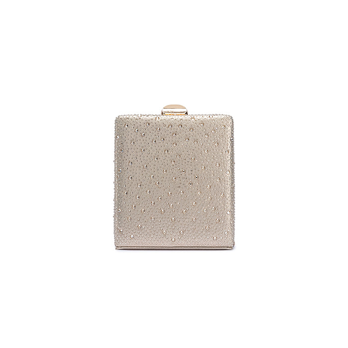 Full-Pavé Crystal Shoulder Clutch AD 190