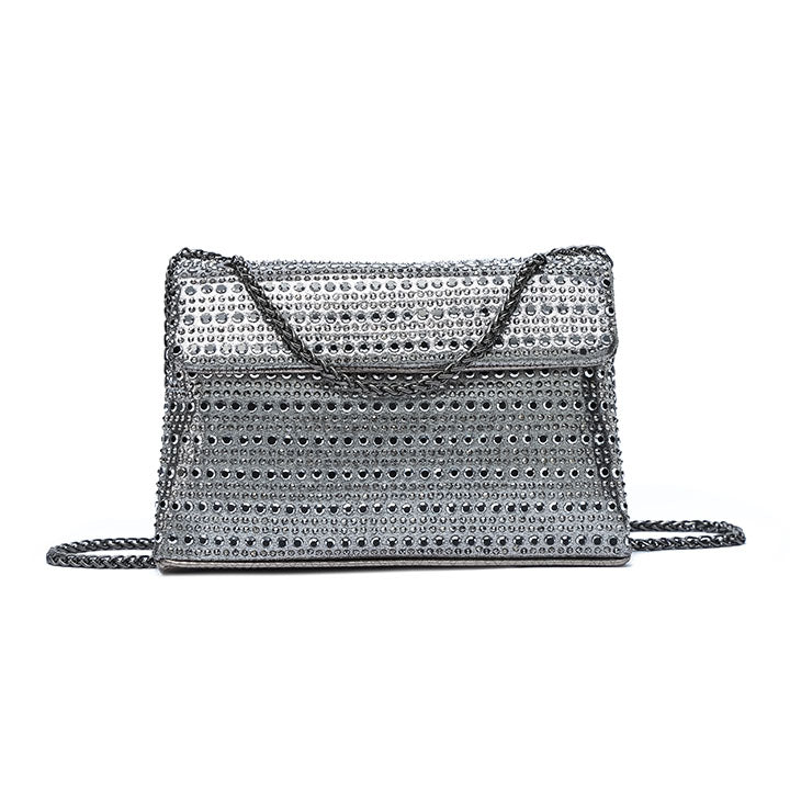 FYOR Clutch #color_gunmetal