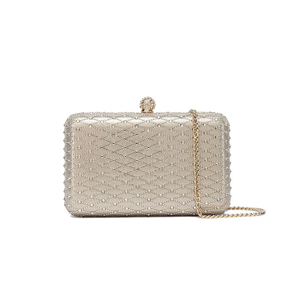 Quilted Crystal Clutch AD 162
