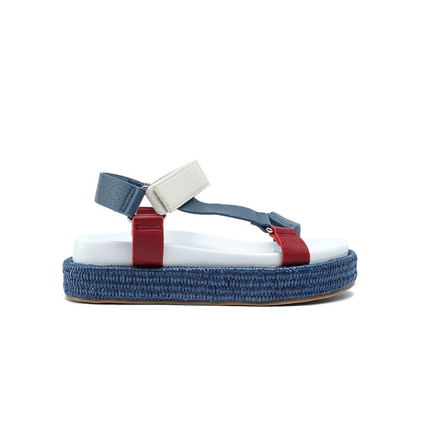 Stylish Velcro Platform Sandal AJ 012