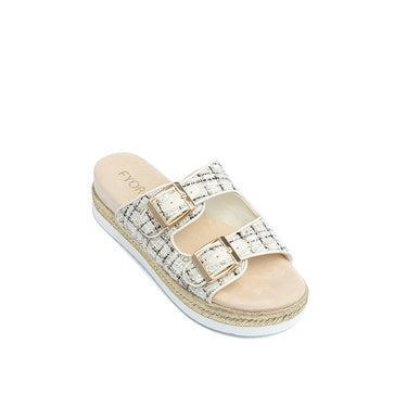 FYOR Flat Sandal #color_white