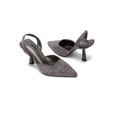 Fyor BB 30 Pumps #color_gunmetal