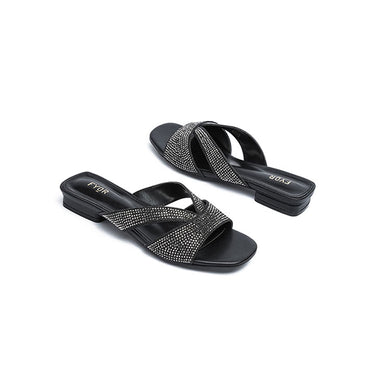 Fyor BB 43 Flat sandal #color_black