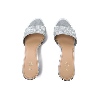 Fyor BB 45 Metallic Mule #color_silver