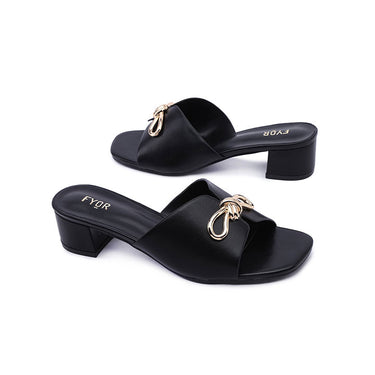 FYOR Box Heel #color_black