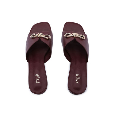 FYOR Box Heel #color_burgundy