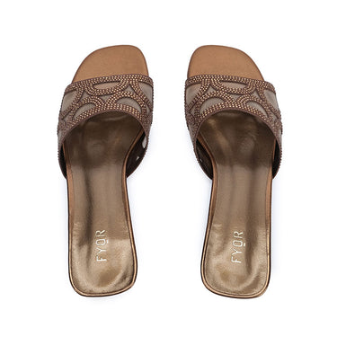 FYOR Flat Sandal #color_bronze