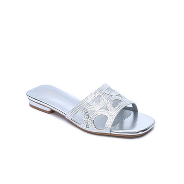 FYOR Flat Sandal #color_silver
