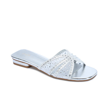 FYOR Flat Sandal #color_silver