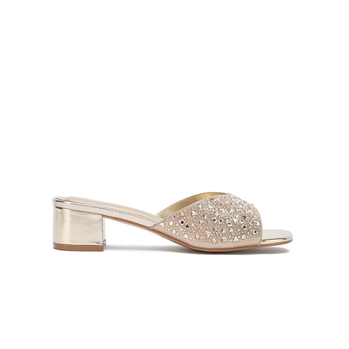 Geometric Crystal Block Heel BB 83