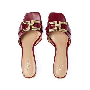 FYOR Box Heel #color_burgundy