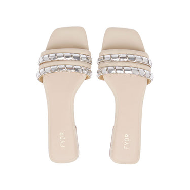 FYOR Flat Sandal #color_nude