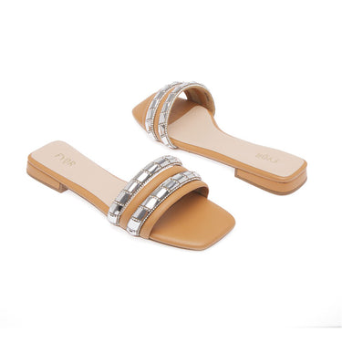 FYOR Flat Sandal #color_tan