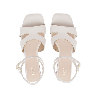 FYOR Flat Sandal #color_off-white