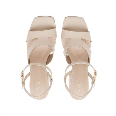 FYOR Box Heel #color_nude