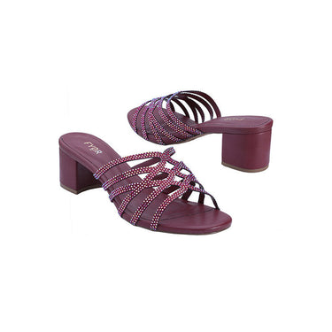 BCR 003 Box Sandal #color_maroon