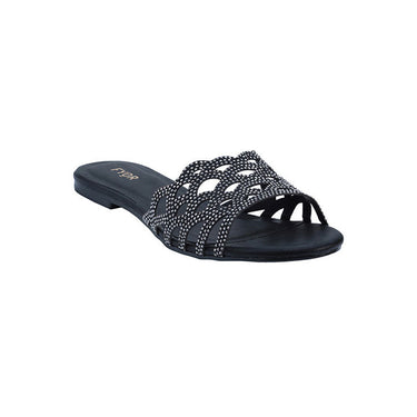 BCR 007 Flat Sandal #color_black