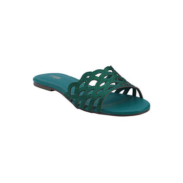 BCR 007 Flat Sandal #color_green