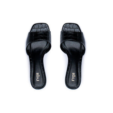 Fyor BCR 023 Box Heel #color_black