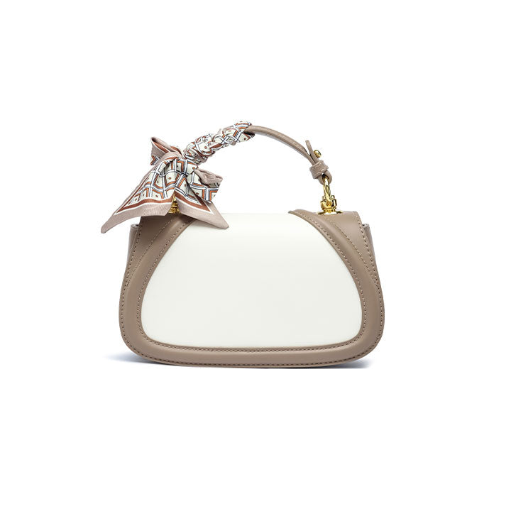 FYOR Top Handle Bag #color_beige