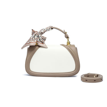 FYOR Top Handle Bag #color_beige