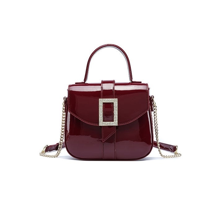 FYOR Top Handle Bag #color_ruby