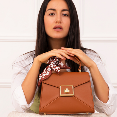 FYOR Satchel Bag #color_tan