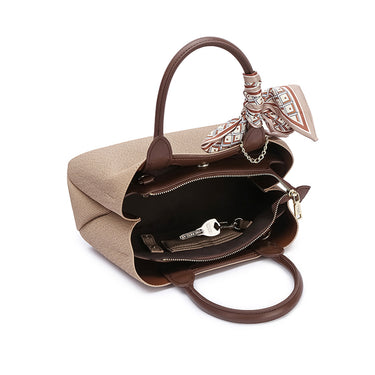 FYOR Satchel Bag #color_beige