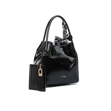 FYOR Top Handle Bag #color_black