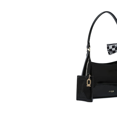 FYOR Top Handle Bag #color_black