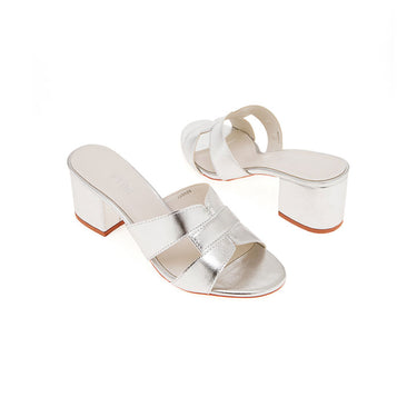 Fyor BDV 077 Box Heel #color_silver