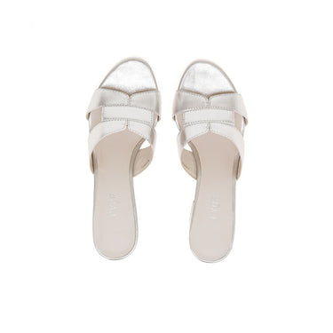 Fyor BDV 077 Box Heel #color_silver