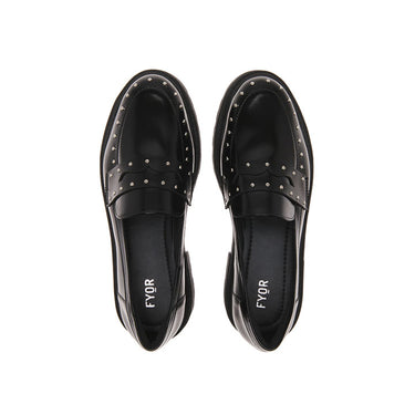 Fyor BDV 097 Luxury Loafers #color_black