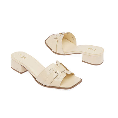FYOR Box Heel #color_nude