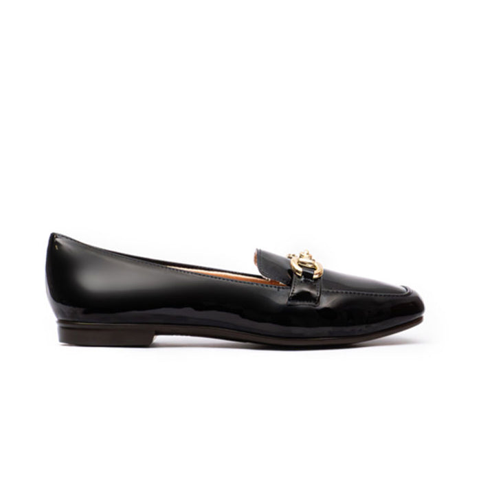 Glossy Horsebit Loafer BLG 005