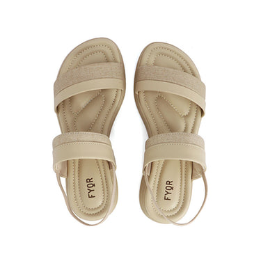 FYOR Flat Sandal #color_almond