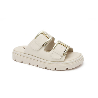FYOR Flat Sandal #color_white