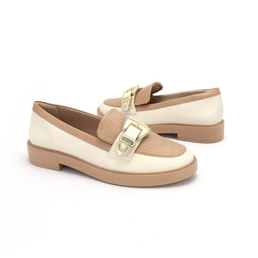 FYOR Loafers Sandal #color_nude