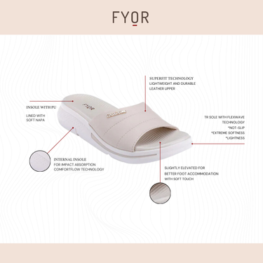Fyor BRM 002 Comfort Sandal #color_beige