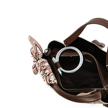 Fyor BD 112 Tote Handbag #color_brown