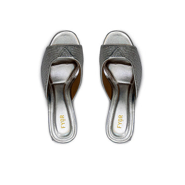 Fyor BVL 026 Box Heel #color_silver