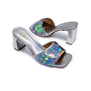 Fyor BVL 027 Box Heel #color_silver