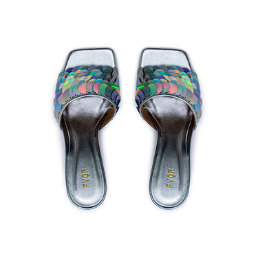 Fyor BVL 027 Box Heel #color_silver