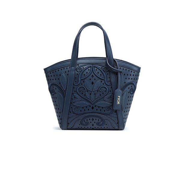 Stylish Grained Minimalist Tote Bag DR 010