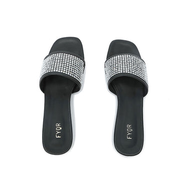 Fyor FC 03 Flat sandal #color_black