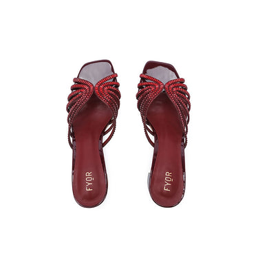 Fyor HL 122 Box Heel #color_cherry