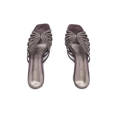 Fyor HL 122 Box Heel #color_gunmetal