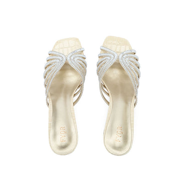 Fyor HL 122 Box Heel #color_ivory