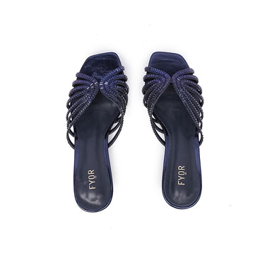 Fyor HL 122 Box Heel #color_navy-blue